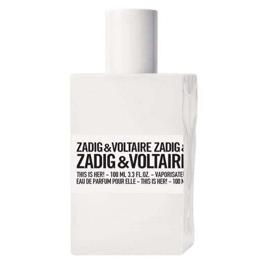 Zadig & Voltaire This is Her! Eau de Parfum pour Elle 100 ml Tester Zadig & Voltaire Twoja Perfumeria