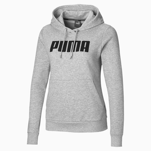 PUMA Damska Bluza Z Kapturem Essentials, Szary Melanż, rozmiar XS, Odzież Puma M promocyjna cena PUMA EU