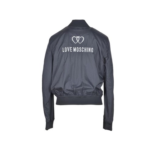 love moschino - Love Moschino Wiatrówka Kobieta - WH7_GLX-618019_Nero - Czarny Love Moschino 42 Italian Collection