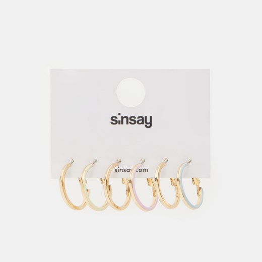 Sinsay - Kolczyki - Wielobarwny Sinsay Jeden rozmiar Sinsay
