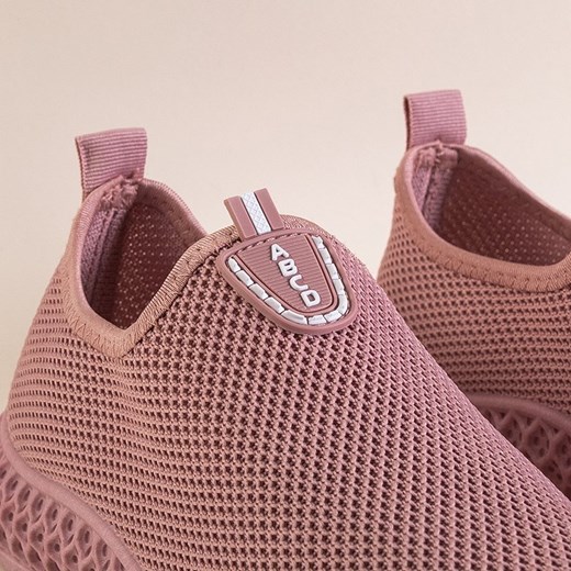 Różowe buty sportowe typu slip on Bruna - Obuwie Royalfashion.pl 36 royalfashion.pl