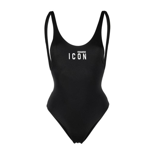 Swimsuit with Icon Logo Dsquared2 42 IT showroom.pl