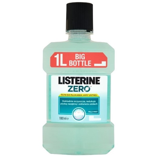 Listerine, Zero, płyn do płukania jamy ustnej, 1000 ml Listerine smyk