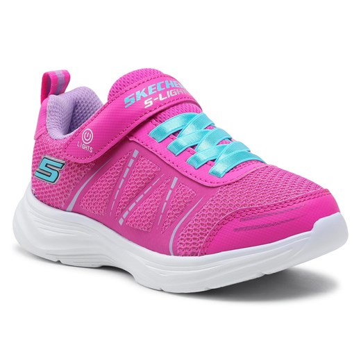 Sneakersy SKECHERS - Shimmy Brights 302302L/HTPK H.Pink Skechers 29 eobuwie.pl