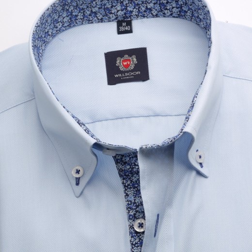 Koszula WR London (wzrost 176-182) willsoor-sklep-internetowy niebieski abstrakcyjne wzory