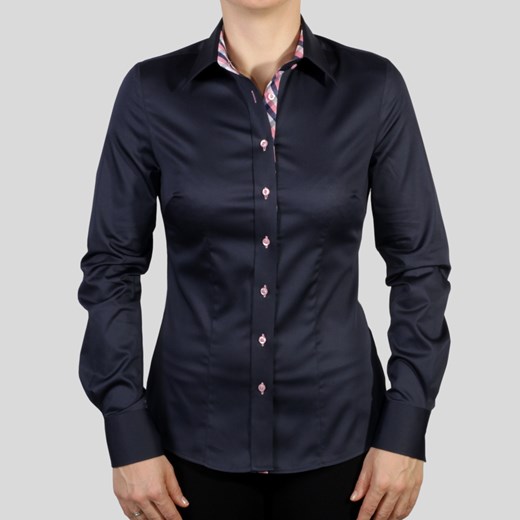 Bluzka damska Willsoor willsoor-sklep-internetowy czarny bluzka