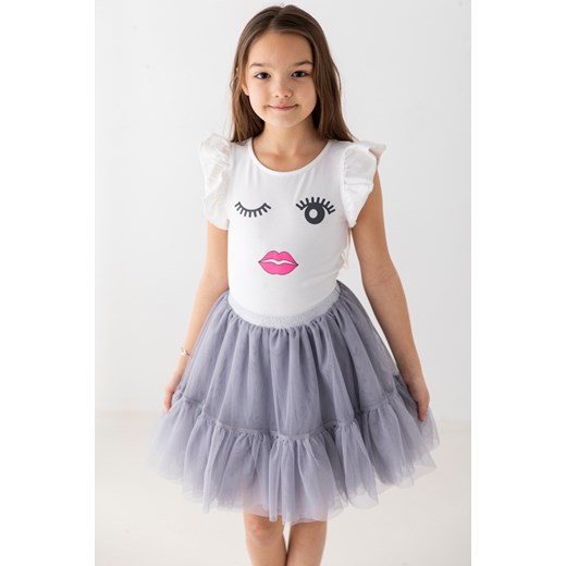 Bluzka dziewczęca Myprincess / Lily Grey z krótkim rękawem