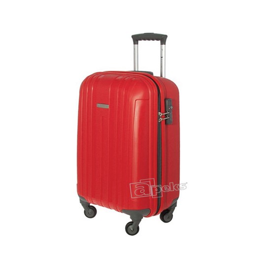 PP001 mała walizka  TSA 35L S - czerwony apeks-pl czerwony mały