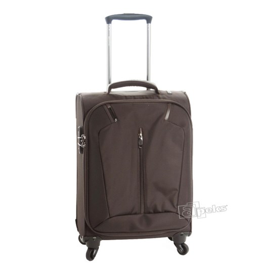 Siena Light mała walizka kabinowa TSA 30L - brązowy apeks-pl szary mały