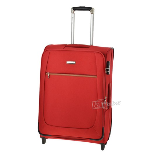 Modena średnia walizka - czerwony apeks-pl czerwony średni