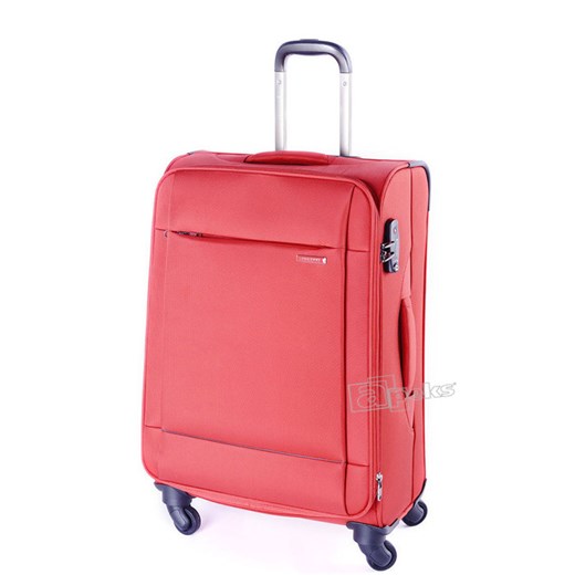 Roma średnia walizka - czerwony apeks-pl rozowy średni