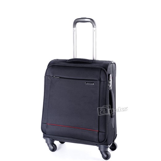 Roma walizka kabinowa - laptop 15,6" - czarny apeks-pl szary na laptopa
