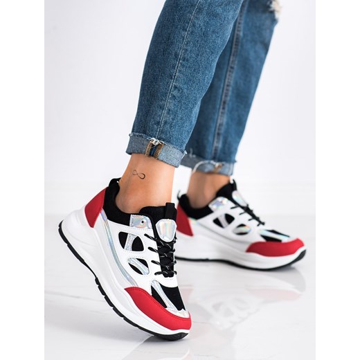 Buty sportowe damskie CzasNaButy sneakersy wiązane