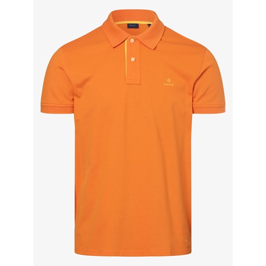 Gant - Męska koszulka polo, pomarańczowy Gant S vangraaf