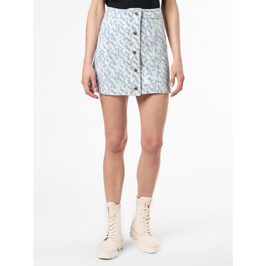 Spódnica Karl Kani w abstrakcyjnym wzorze mini casualowa 