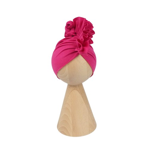 Turban amarantowy 32-36 wiek 0-3 m-ce Mamaiti 36-40 wiek 3-6 miesięcy Mamaiti