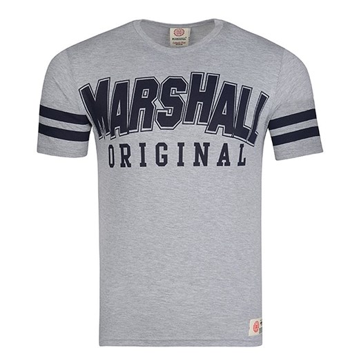 T-shirt Koszulka z nadrukiem MARSHALL GRIS Marshall Orginal S wyprzedaż zantalo.pl