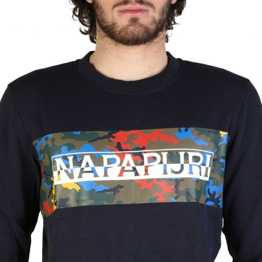 Napapijri - BALKA_N0YIH3 - Niebieski Napapijri S Italian Collection