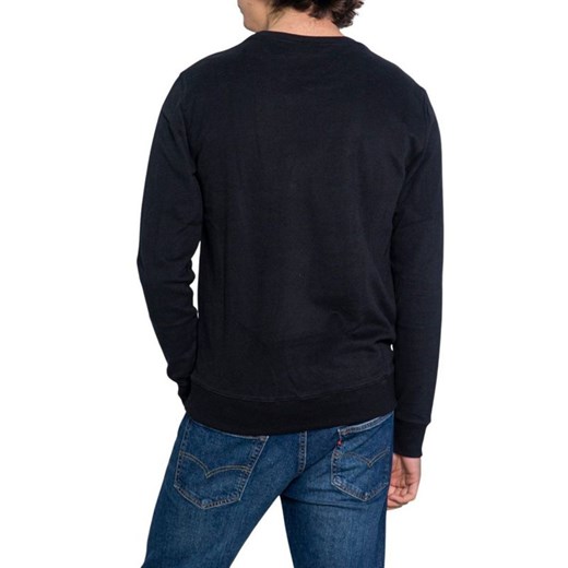 calvin klein jeans - Calvin Klein Jeans Bluza Mężczyzna - MONOGRAM LOGO SWEATSHIRT - Czarny M Italian Collection
