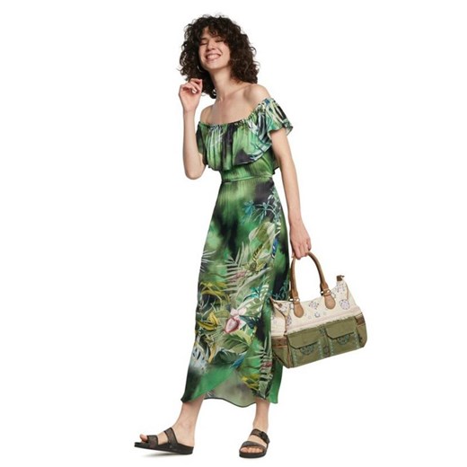 desigual - Desigual Sukienka Kobieta - TUCSON - Zielony Desigual XL Italian Collection