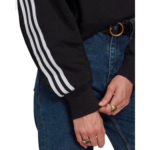 Adidas Bluza Kobieta - SHORT HOODIE - Czarny 36 Italian Collection