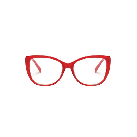 Okulary kocie do komputera damskie z filtrem BLUE Light zerówki 2564-2 Stylion Stylion
