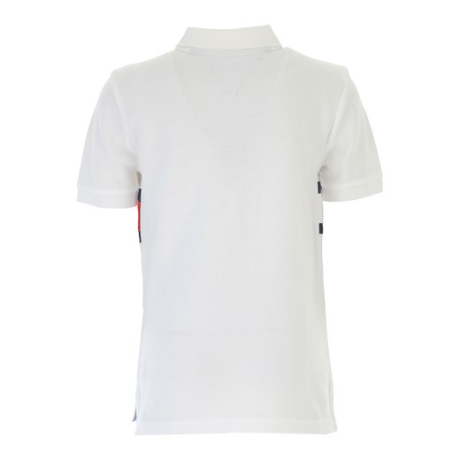 Tommy Hilfiger Dziecięce Koszulki Polo dla Chłopców, biały, Bawełna, 2021, 10Y 12Y 3Y 4Y 6Y Tommy Hilfiger 4Y RAFFAELLO NETWORK