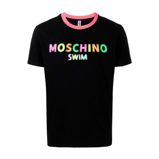 Moschino, Camiseta t-shirt Czarny, male, rozmiary: XL Moschino XL showroom.pl