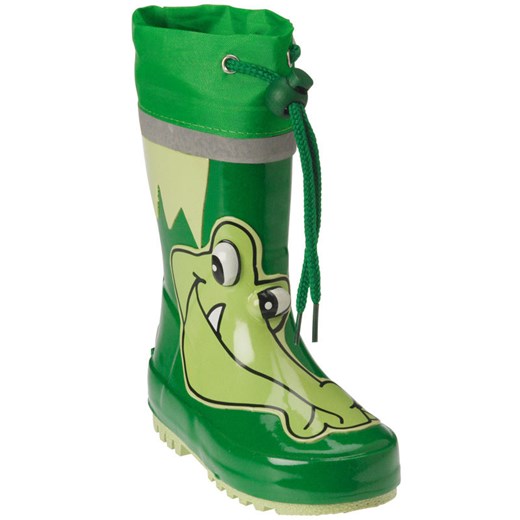 Playshoes, Kalosze chłopięce, rozmiar 34/35 - Wyprzedaż - ubrania i buty nawet do -50% taniej! smyk-com zielony chłopięce