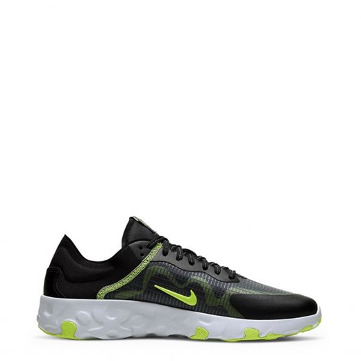 Nike buty sportowe męskie czarne na wiosnę sznurowane 