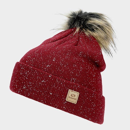 Everhill czapka zimowa damska czerwona 