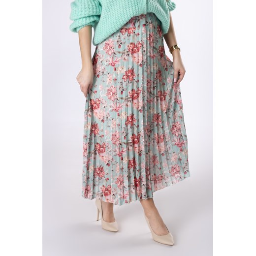 plisowana spódnica maxi Moda Dla Ciebie Uniwersalny Moda Dla Ciebie