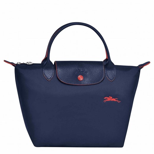 Shopper bag Longchamp bez dodatków na ramię 