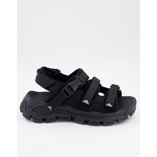 Caterpillar – Progressor – Czarne sandały zapinane na klamry-Black Cat Footwear 42 Asos Poland