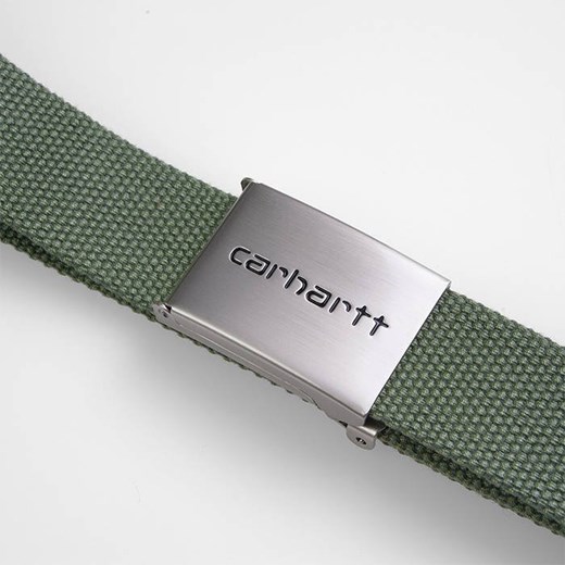 Pasek Carhartt WIP Clip Belt Chrome I019176 DOLLAR GREEN Carhartt Wip one size SneakerStudio.pl