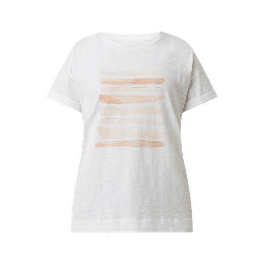 T-shirt z bawełny bio Esprit S promocyjna cena Peek&Cloppenburg 