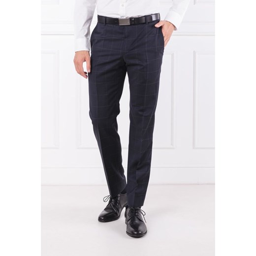 Strellson Wełniane spodnie mERCER | Slim Fit Strellson 56 wyprzedaż Gomez Fashion Store
