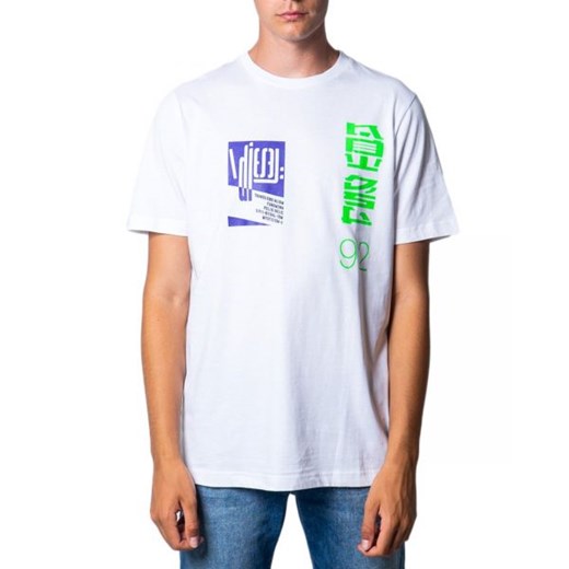 Diesel T-shirt Mężczyzna - JUST-Y20 - Biały Diesel S Italian Collection