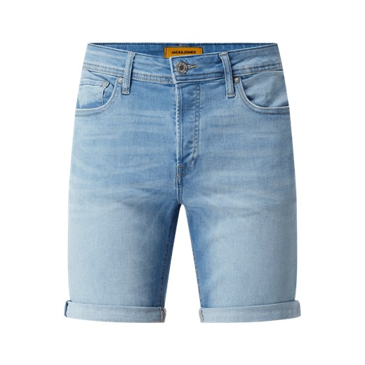 Szorty jeansowe z dodatkiem streczu model ‘Rick’ Jack & Jones S Peek&Cloppenburg 