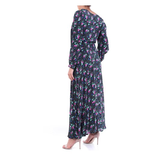 Essentiel Antwerp sukienka z długimi rękawami w serek dla puszystych 