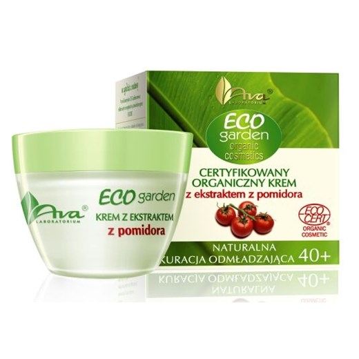 Ava Eco Garden certyfikowany organiczny krem z ekstraktem z pomidora kosmetyki-maya zielony kremy