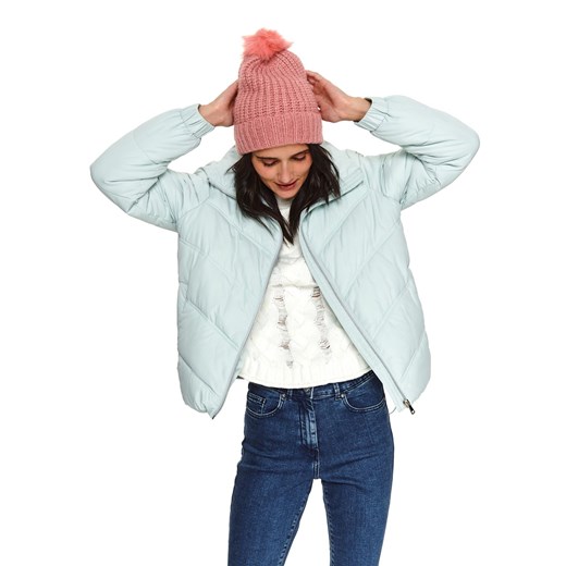 Różowa czapka zimowa damska Top Secret casual 