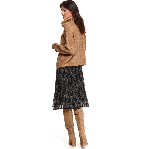 Sweter z golfem we wzory Top Secret S Top Secret
