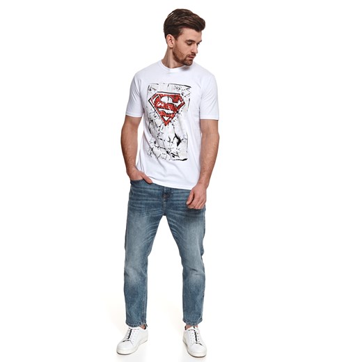 T-shirt licencyjny superman Top Secret XXL wyprzedaż Top Secret