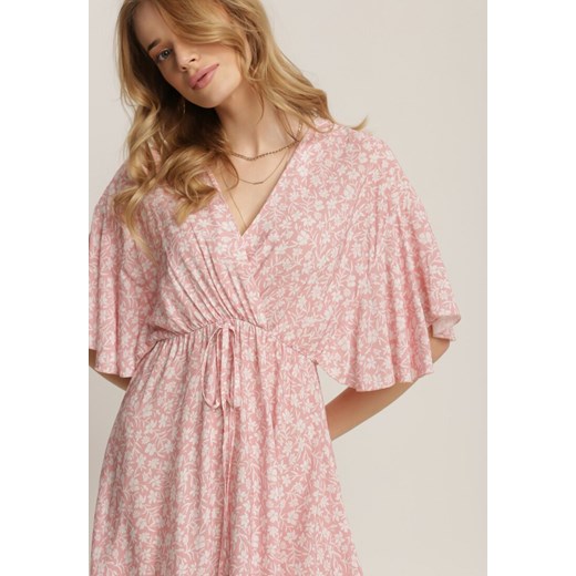 Różowa Sukienka Aetheteia Renee M/L Renee odzież