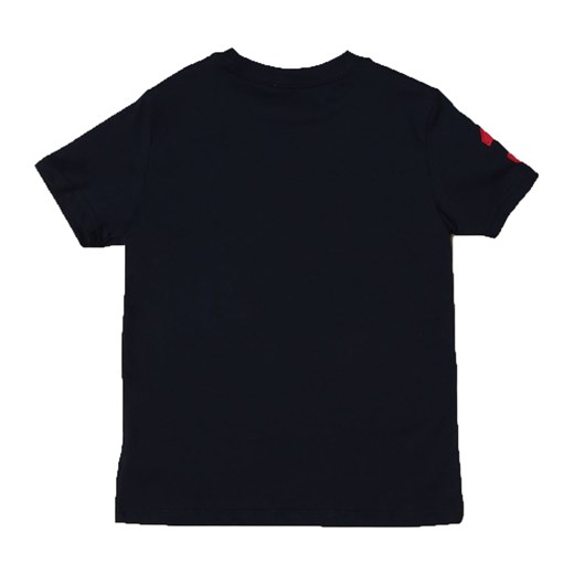 T-shirt chłopięce czarny Polo Ralph Lauren z krótkim rękawem 