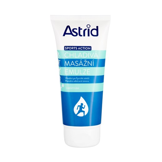 Astrid Sports Action Cooling Massage Emulsion Preparat Do Masażu 200Ml Astrid makeup-online.pl