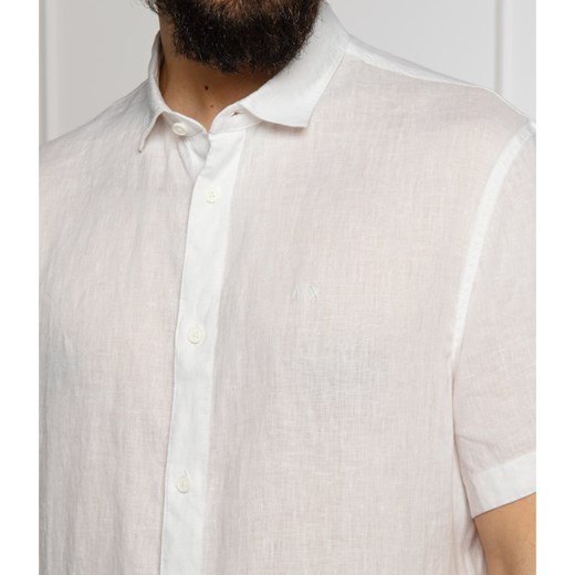 Koszula męska Armani Exchange z krótkimi rękawami 