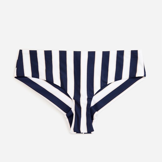 Reserved - Bezszwowe majtki bikini w paski - Granatowy Reserved L Reserved