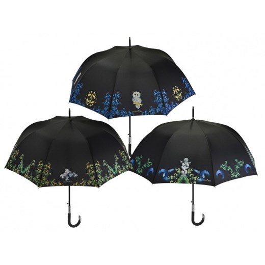 Parasol długi damski Perletti Maison, wzór żaby Perletti ParasoleDlaCiebie.pl